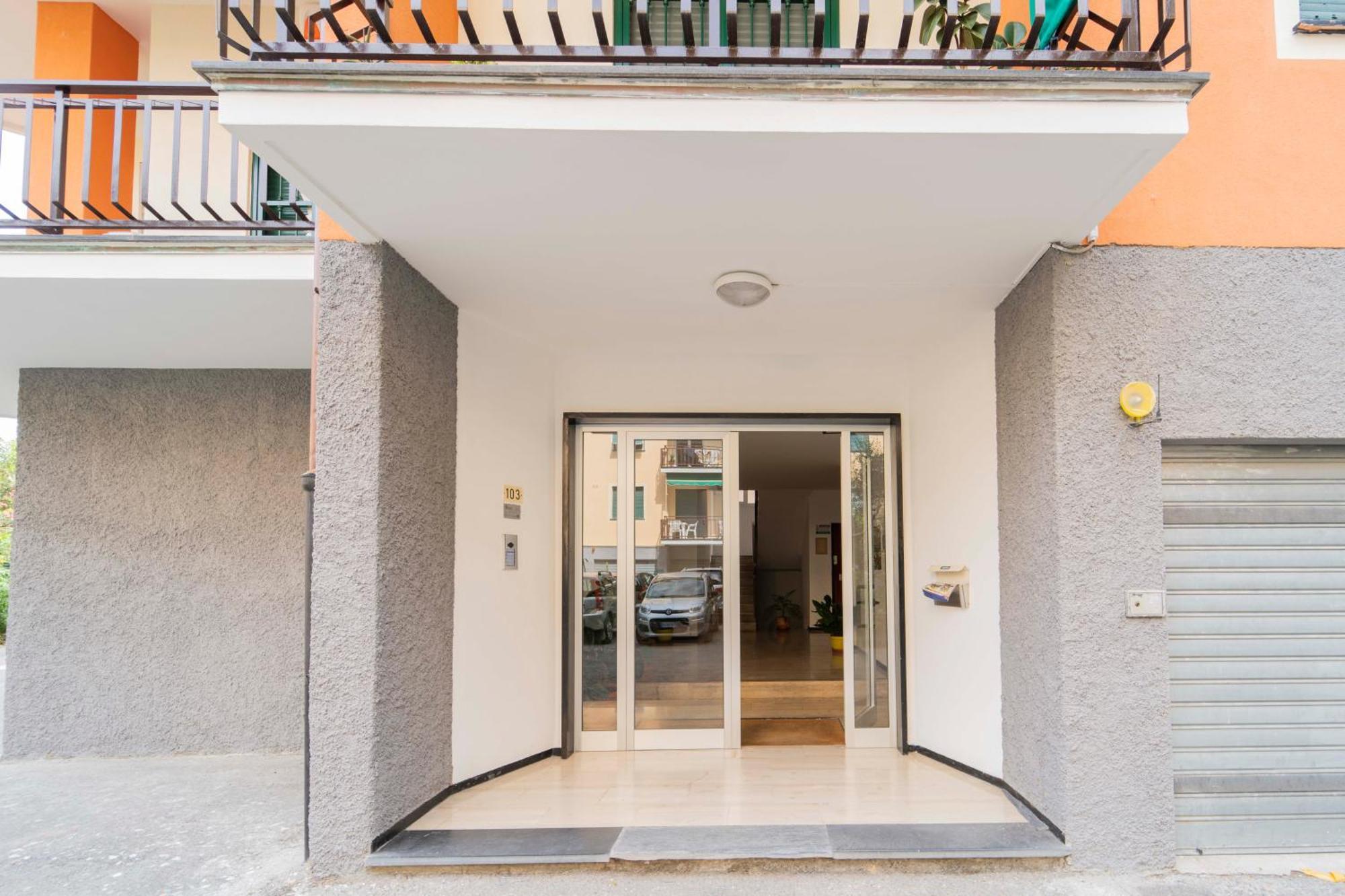 193 - Casa Via Della Chiusa - Centralissimo E Vicino Alla Baia Del Silenzio, Spiaggia E Mare 150M - Parcheggio Gratis Incluso E Aria Condizionata Sestri Levante Esterno foto